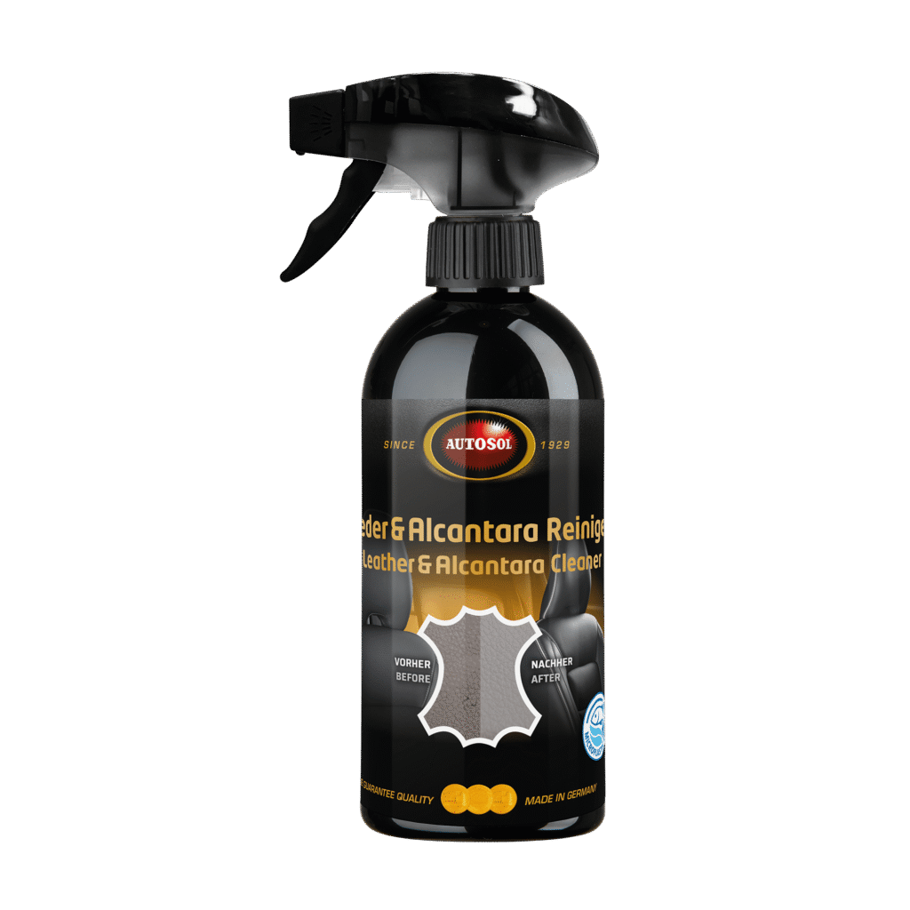 Autosol Leather & Alcantara cleaner 500ml – Препарат за почистване на кожа и Алкантара