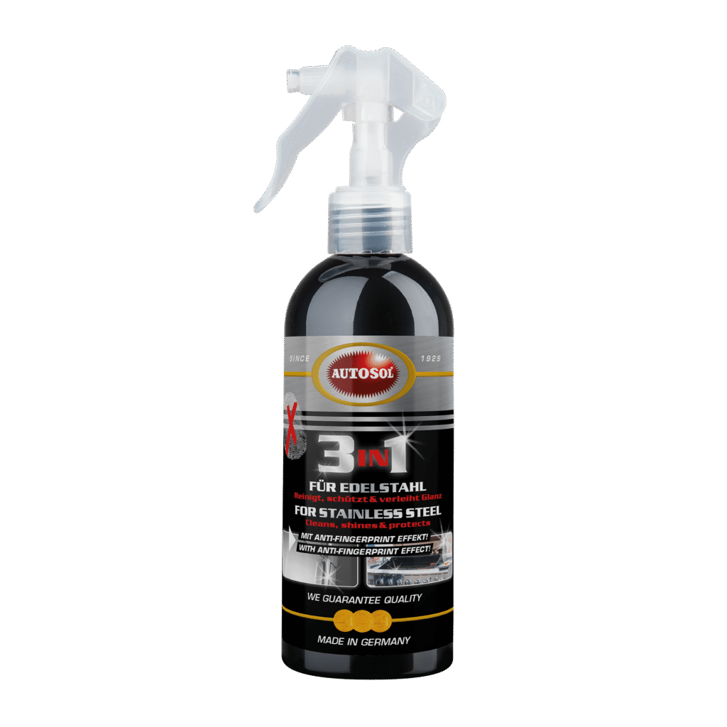 Autosol 3in1 for stainless steel with anti-fingerprint effect 250ml – Почистващ и предпазващ препарат за неръждаема стомана с ефект против пръстови отпечатъци