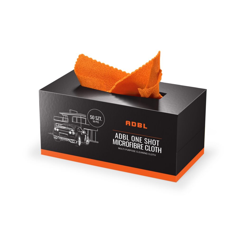 ADBL ONE SHOT MICROFIBER CLOTH – Комплект от 50 бр. многофункционални микрофибърни кърпи
