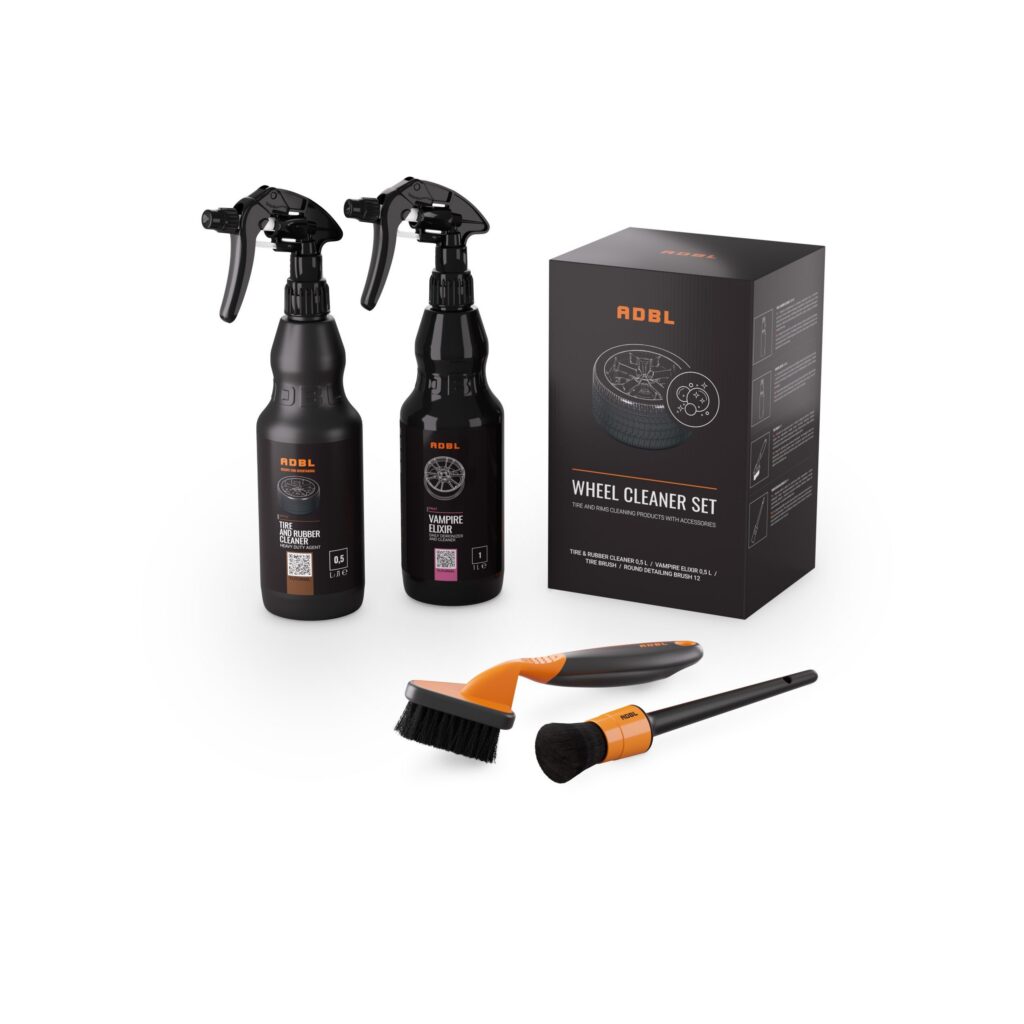 ADBL WHEEL CLEANER SET – Комплект за почистване на гуми и джанти