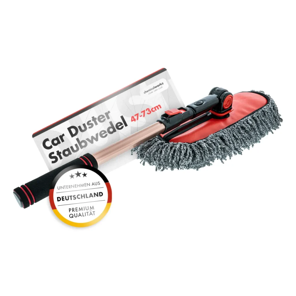 chemicalworkz Car Duster – Микрофибърна четка с телескопична дръжка