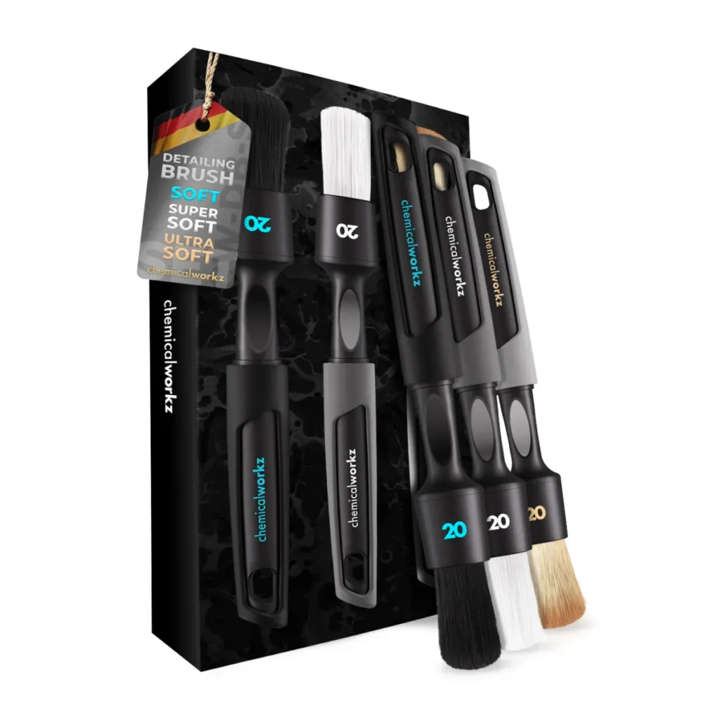 chemicalworkz Detailing Brush Set – Комплект детайлинг четки