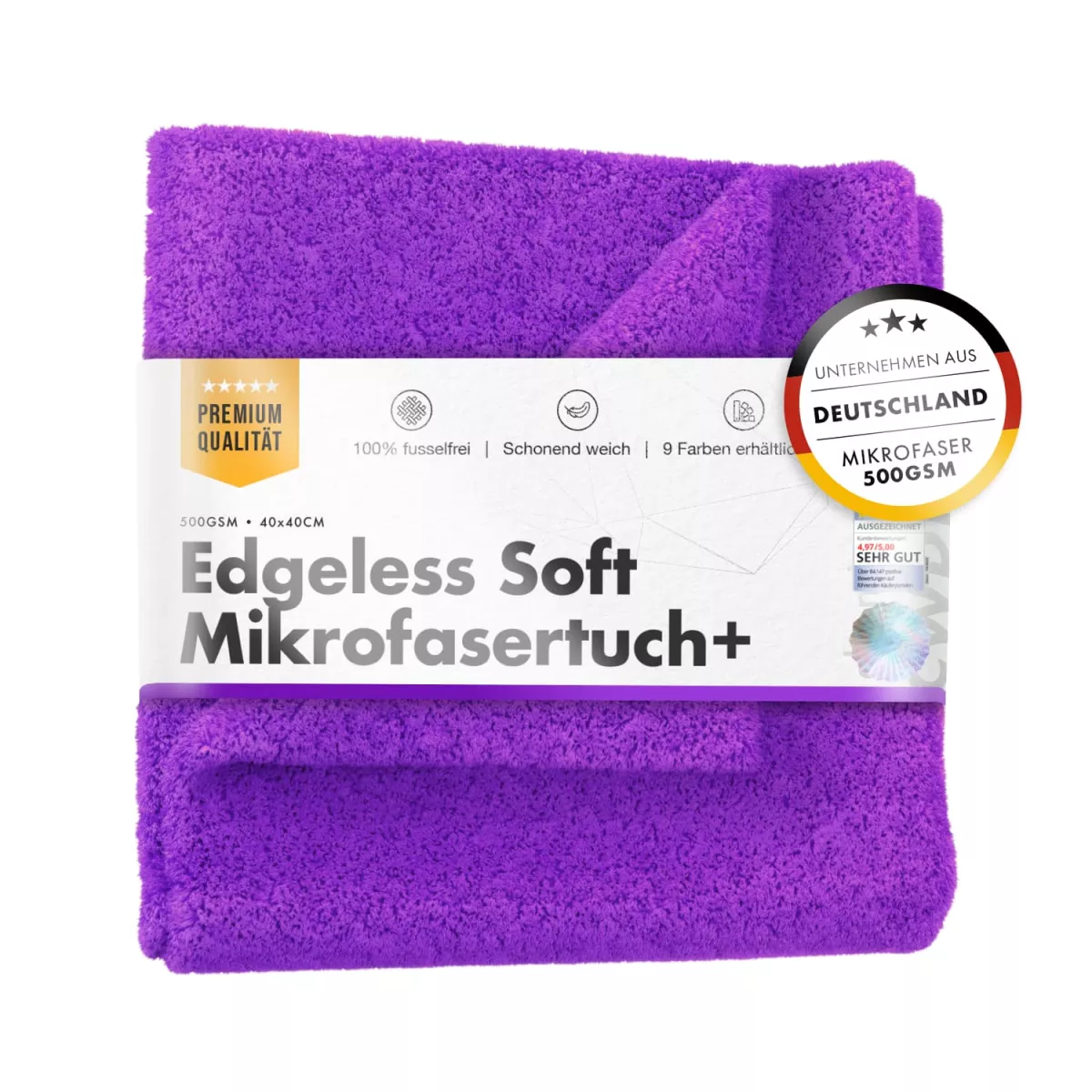 chemicalworkz Edgeless Soft Touch Towel 500GSM 40×40cm – Безшевна кърпа 500gsm