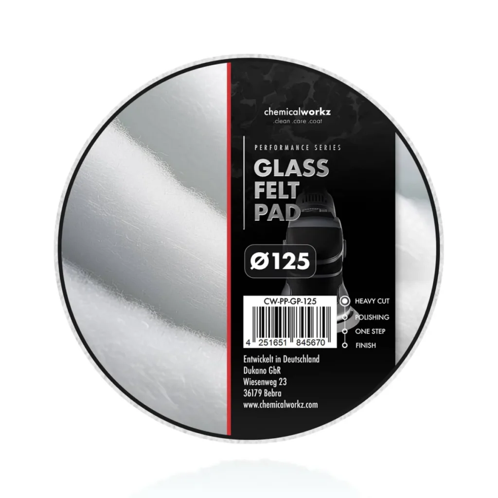 chemicalworkz Glass Felt Performance Pad – Полиращ пад за стъкло