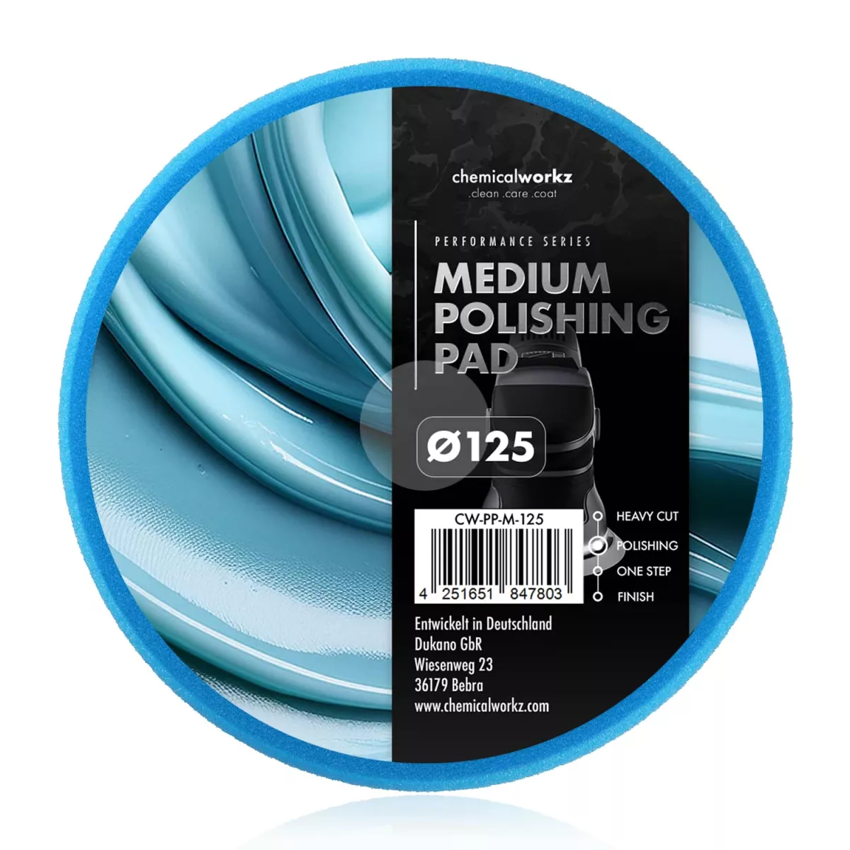 chemicalworkz Medium Polishing Performance Pad – Средно твърд пад за полиране