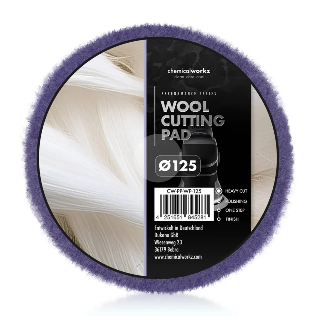 chemicalworkz Wool Cutting Perfomance Pad – Вълнен пад за полиране