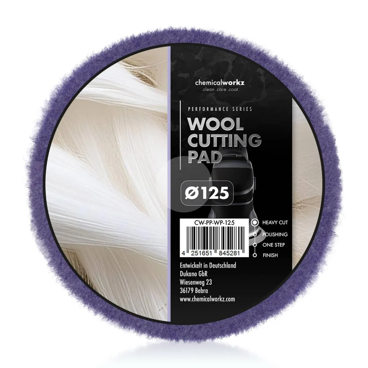 chemicalworkz Wool Cutting Perfomance Pad – Вълнен пад за полиране