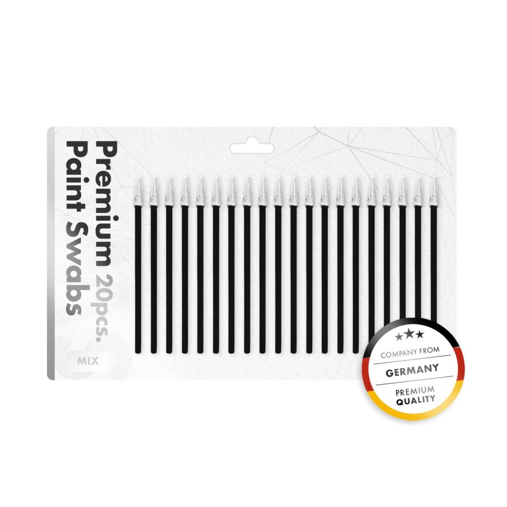 chemicalworkz Paint Swabs Set 20pcs. – Супер фини четки за корекция на боя 20 броя