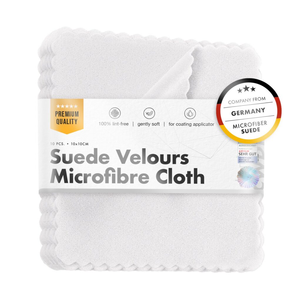chemicalworkz Suede Towel Pack white 10×10cm 10pcs. – Комплект велурени кърпички за апликиране 10 броя